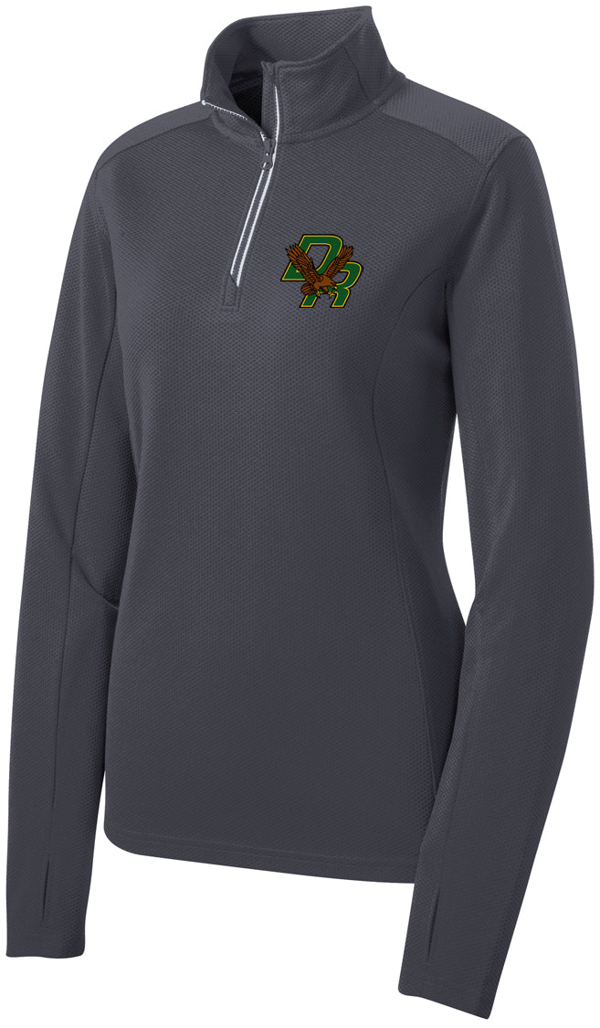 Dighton-Rehoboth Ladies Sport-Wick Textured 1/4-Zip Pullover