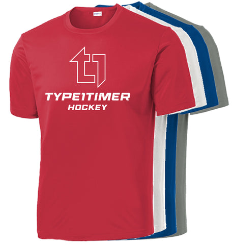 Type 1 Timer Hockey PosiCharge Competitor Tee