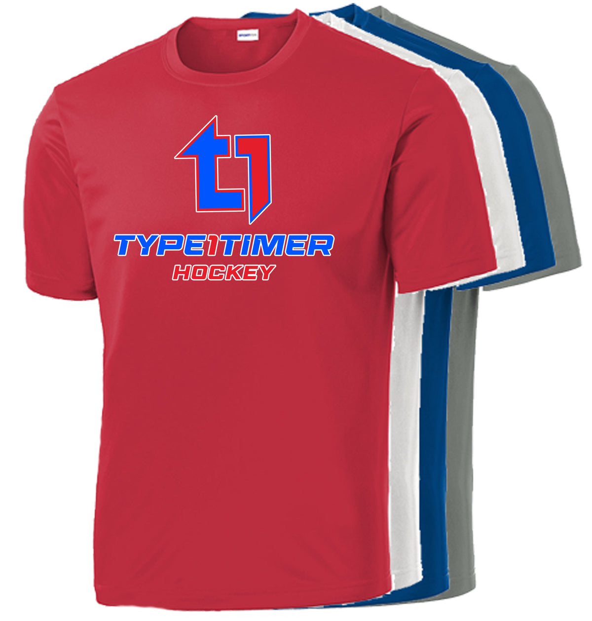 Type 1 Timer Hockey PosiCharge Competitor Tee