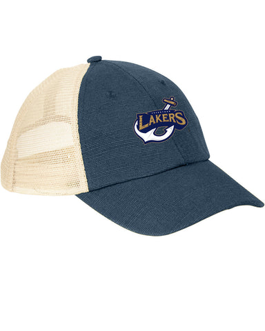 Sheboygan Lakers Hockey Hemp Washed Soft Mesh Trucker