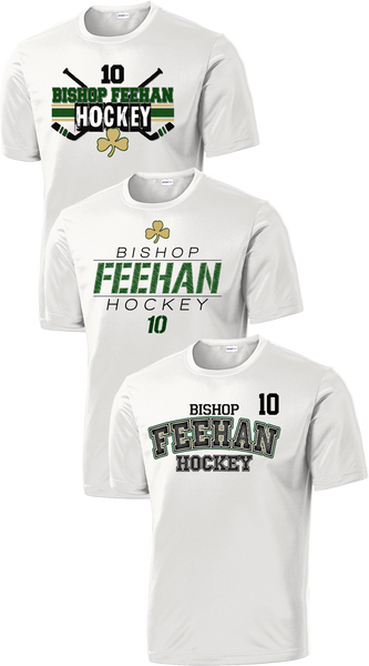 Bishop Feehan Hat Trick Dri-Fit Custom T-Shirt Set