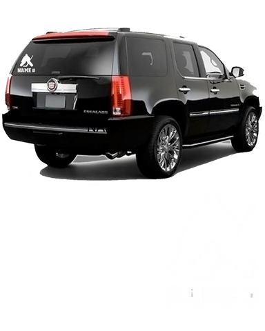 Vinyl Hockey Goalie Car Decal