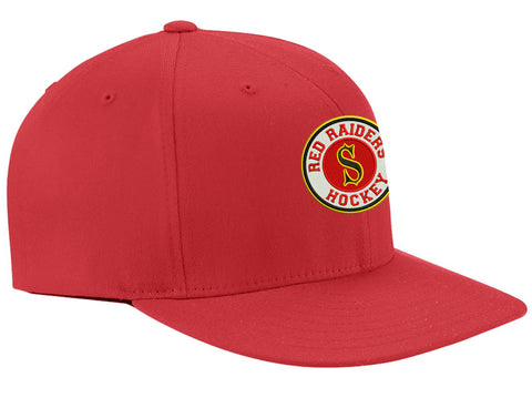 Red Raiders FlexFit Flat Brim Cap