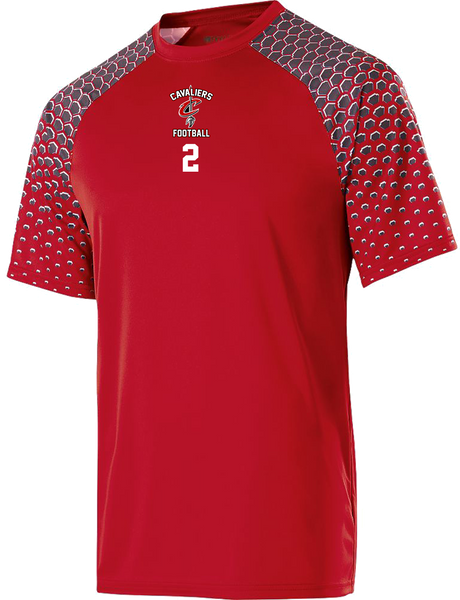 Cavaliers Football Voltage Dri-Fit Tee