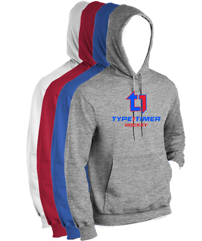Type 1 Timer Hockey Essential Fleece Pullover Hooded Sweatshirt
