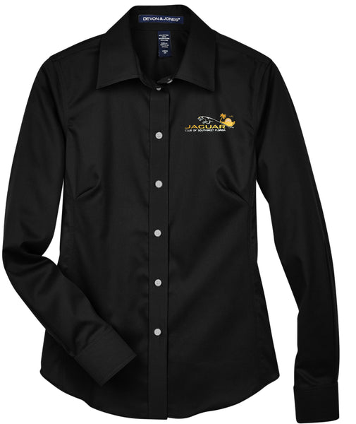 Jaguar Club of Southwest Florida Ladies Solid Stretch Twill