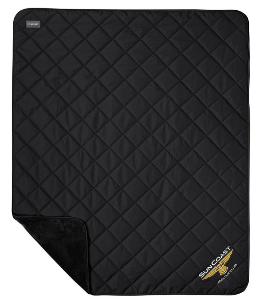 Sun Coast Jaguar Club  Eddie Bauer Quilted Insulated Fleece Blanket