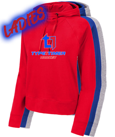 Type 1 Timer Hockey LADIES Lightweight French Terry Pullover Hoodie