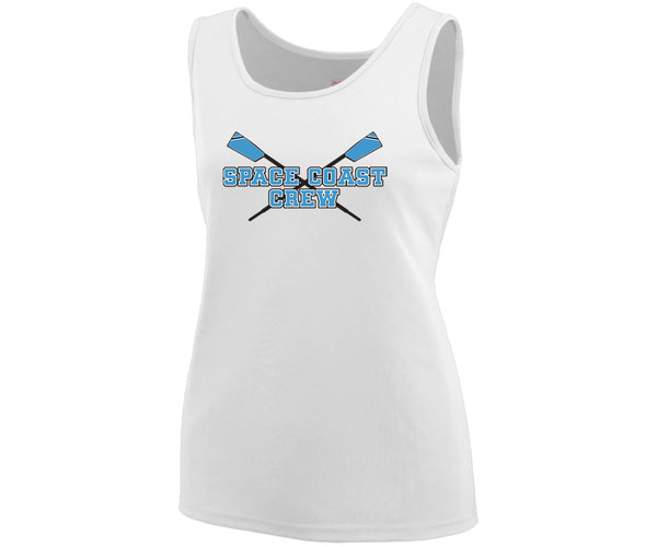 Space Coast Crew Ladies Polyester Training Tank
