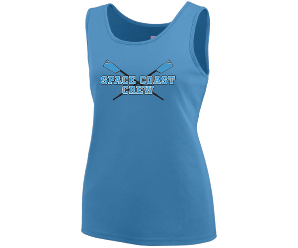 Space Coast Crew Ladies Polyester Training Tank