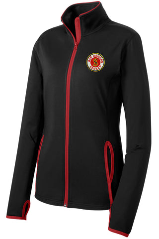 Red Raiders Hockey Ladies Sport-Wick Stretch Contrast Full-Zip Jacket