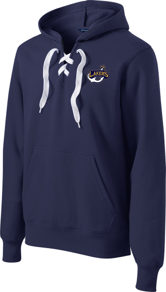 Sheboygan Lakers Logo Lace Up Hoodie