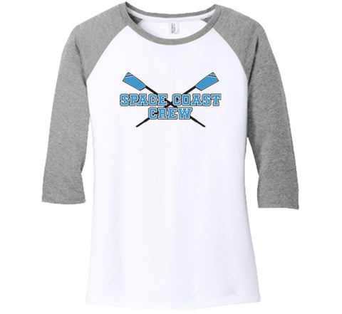 Space Coast Crew Ladies Vintage Raglan
