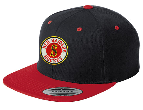 Red Raiders Flat Bill Snapback Cap