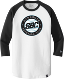Sarasota Baseball Club New Era Heritage Blend 3/4-Sleeve Baseball Raglan Tee