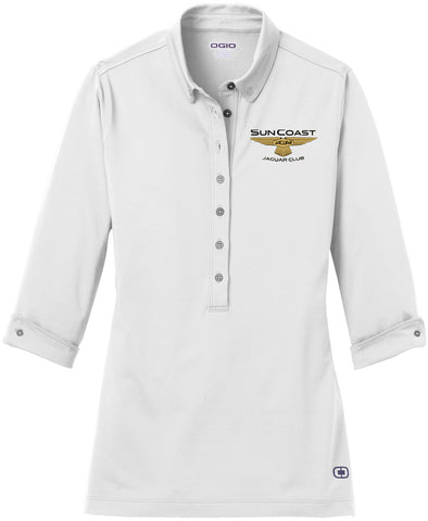 Sun Coast Jaguar Club Ladies Wicking Gauge Polo