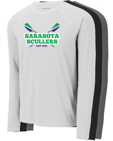 Sarasota Scullers Long Sleeve UV + Moisture Protect Rashguard Tee