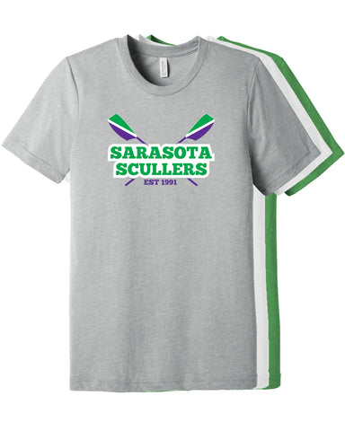 Sarasota Scullers Logo Triblend T-Shirt