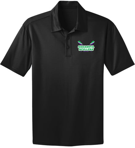 Sarasota Scullers Embroidered Silk Touch Performance Polo