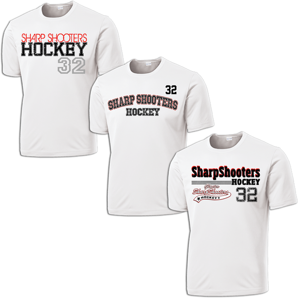 Sharp Shooters Hat Trick Dri-Fit Custom T-Shirt Set