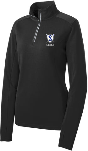 South Orlando Rowing Association Ladies Sport-Wick Textured 1/4-Zip Pullover