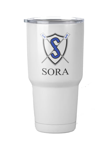 Custom SORA 30 oz Tumbler with Straw