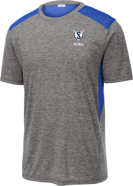 South Orlando Rowing Association Wicking Draft Tee with Mesh Panels