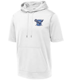 Warriors Lacrosse Sport-Wick Fleece Short Sleeve Hooded Pullover