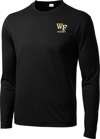 Wake Forest Long Sleeve Dri-Fit Tee w/ Player Number