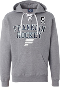 Franklin Flyers Hockey Lace Hoodie w/ Player Number