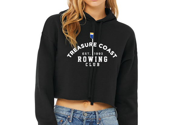 Treasure Coast Rowing Club Women’s Sponge Fleece Cropped Hoodie