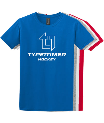 Type 1 Timer Hockey DryBlend 50/50 T-Shirt
