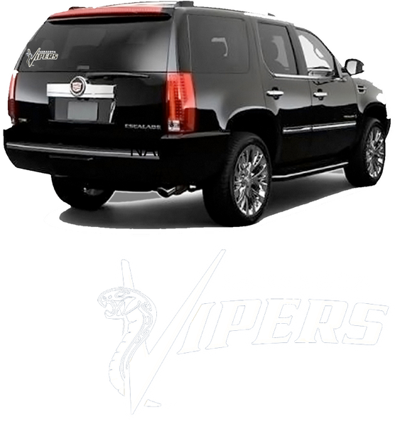 Sarasota Vipers Logo Car Decal