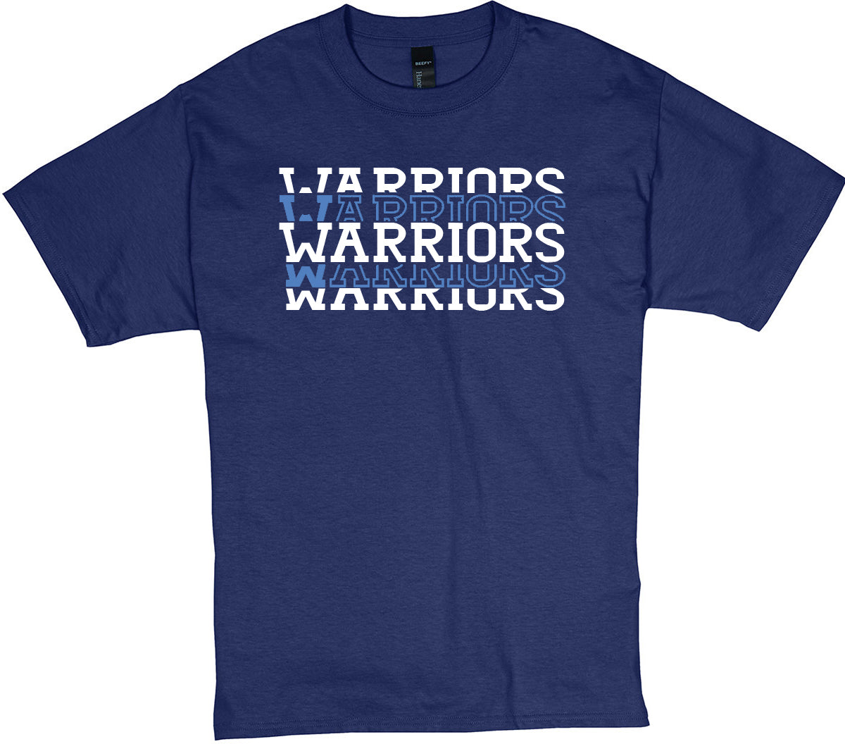 Warriors Lacrosse Repeat Logo T-shirt
