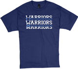 Warriors Lacrosse Repeat Logo T-shirt