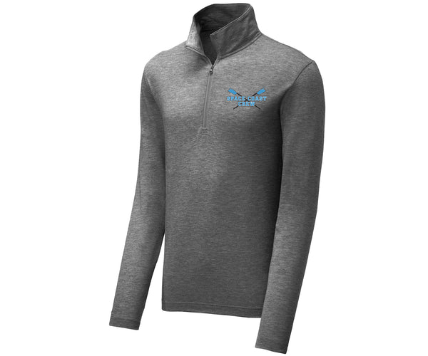 Space Coast Crew PosiCharge Tri-Blend Wicking 1/4-Zip Pullover