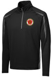 Red Raiders Hockey Stretch 1/2-Zip Colorblock Pullover