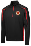 Red Raiders Hockey Stretch 1/2-Zip Colorblock Pullover